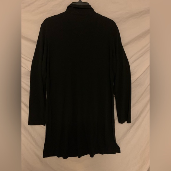 ✨⚡️💥 Chico ‘s dress button closure down front black long sleeves - Picture 4 of 9